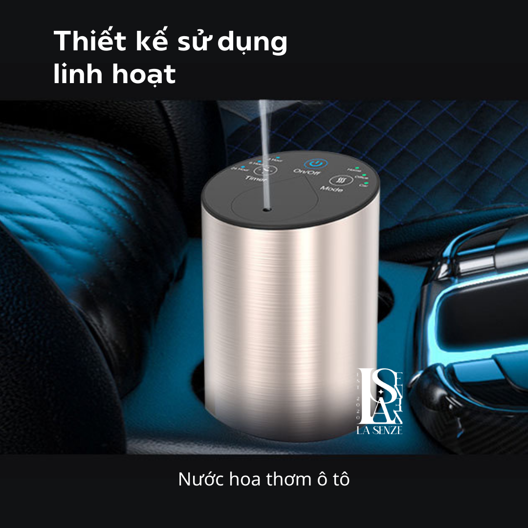 Máy Khuếch Tán Tinh Dầu Ô Tô Xe Hơi Chuyên Nghiệp CAR+ OFFICE+ HOME Không Dùng Nước 