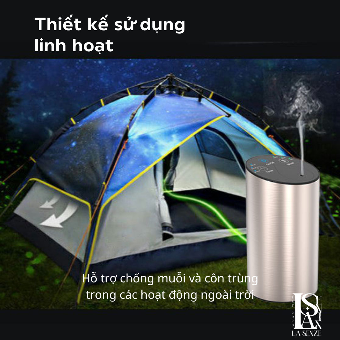  Máy Khuếch Tán Tinh Dầu Ô Tô Xe Hơi Chuyên Nghiệp CAR+ OFFICE+ HOME Không Dùng Nước 