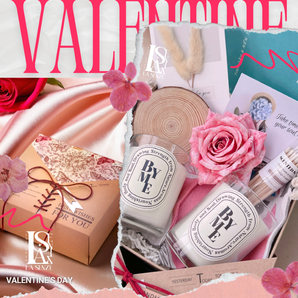  SIGNATURE SERIES - Set Nến Thơm Quà Tặng Cao Cấp LA SENZE 