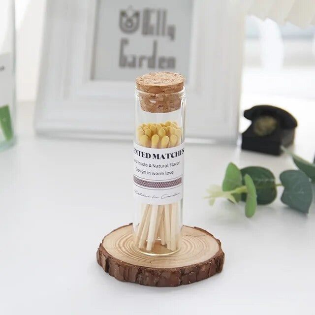  Diêm thắp nến thơm Handmade chuyên dụng que dài nhiều màu 