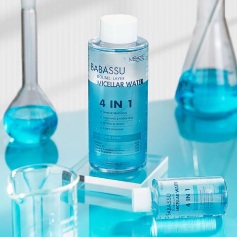 Nước Tẩy Trang 2 Tầng Dành Cho Mọi Loại Da MELacneE Babassu Double- Layer Micellar Water