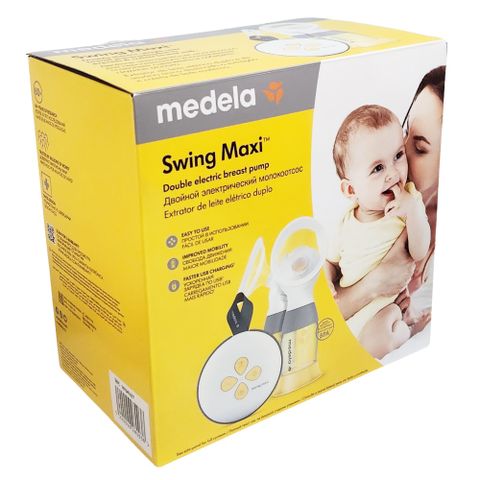 Máy hút sữa điện đôi sạc pin Swing Maxi Medela