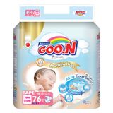 Bỉm - Tã dán Goon Mommy Kiss size Newborn 76 miếng (cho bé dưới 5kg)