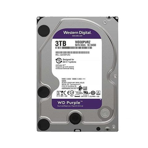  Ổ cứng HDD Western Digital Purple 3TB (WD30PURZ) 