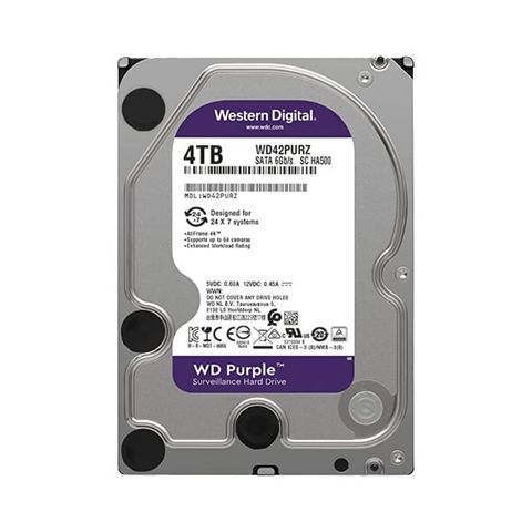  Ổ cứng HDD Western Digital Purple 4TB (WD42PURZ) 