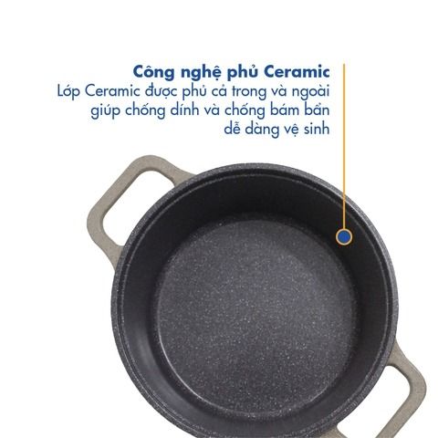  Nồi nấu Levante đáy từ KOREA KING KP-28LI 