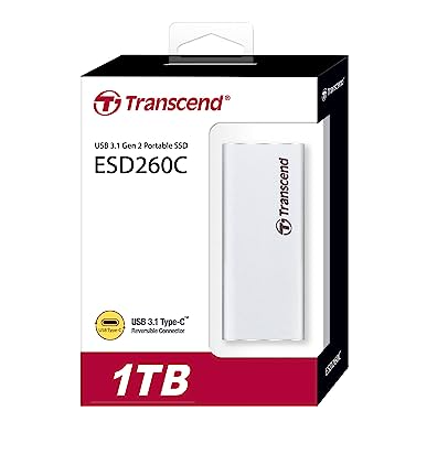  Ổ cứng SSD di động Transcend ESD260C USB 3.1 Gen2 Type-C 