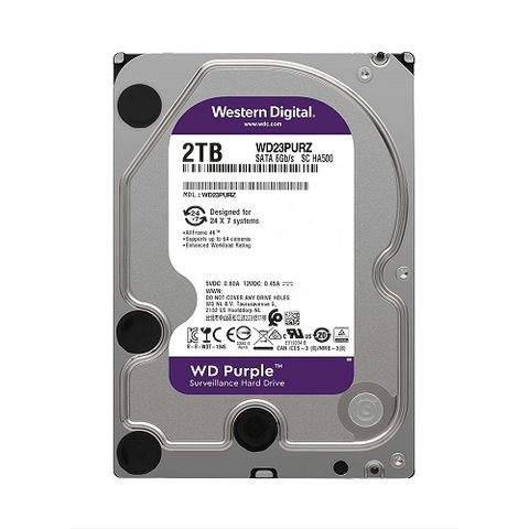  Ổ cứng HDD Western Digital Purple 2TB (WD23PURZ) 