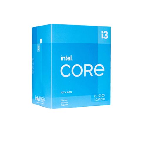  CPU INTEL Core i3-10105 (4C/8T, 3.7GHz - 4.4GHz, 6MB) - 1200 