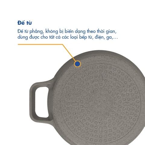  Nồi nấu Levante đáy từ KOREA KING KP-28LI 