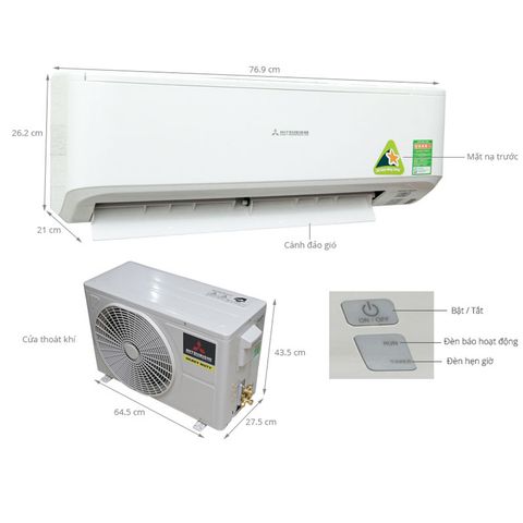  Máy lạnh MITSUBISHI HEAVY 09CRR-S5 