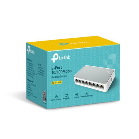  Switch 8 port 10/100Mbps TP-LINK TL-SF1008D 