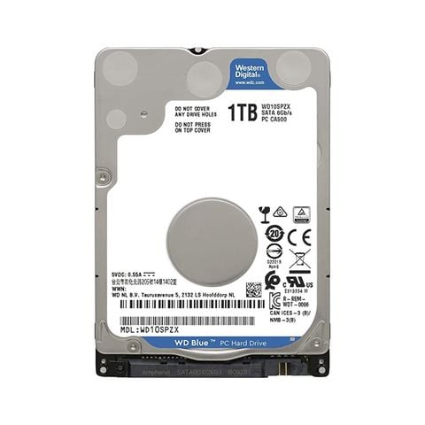  Ổ cứng HDD Western Digital Blue 1TB Laptop (WD10SPZX) 