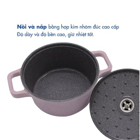  Nồi nấu Levante đáy từ KOREA KING KP-20LI 