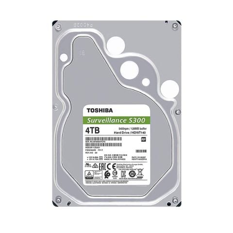  Ổ cứng HDD TOSHIBA 4TB S300 (HDWT840UZSVA) 