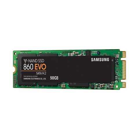  Ổ Cứng SSD SAMSUNG 860 EVO 500GB M.2 2280 SATA III MZ-N6E500BW 