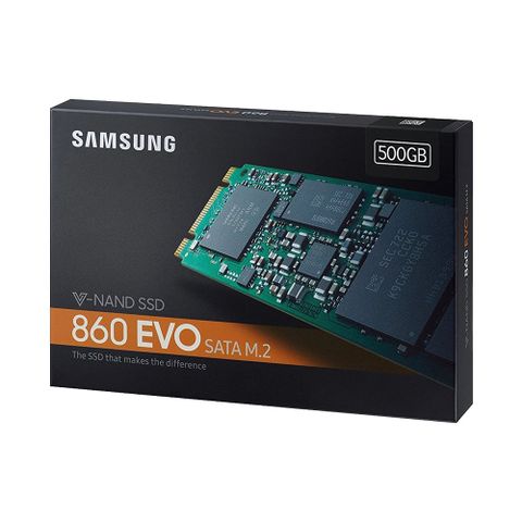  Ổ Cứng SSD SAMSUNG 860 EVO 500GB M.2 2280 SATA III MZ-N6E500BW 