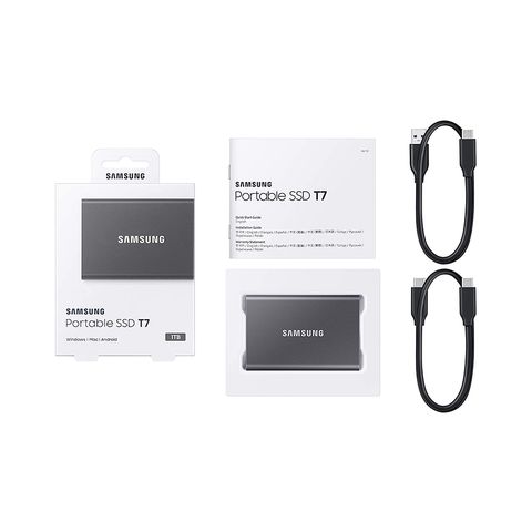  Ổ cứng SSD di động SAMSUNG T7 Portable 1TB (MU-PC1T0T/WW) 