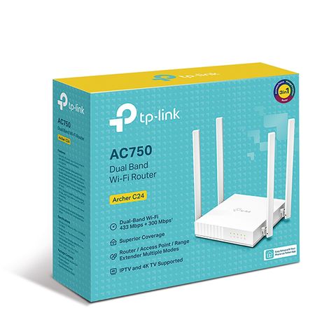  Router Wifi Băng Tần Kép TP-LINK Archer C24 