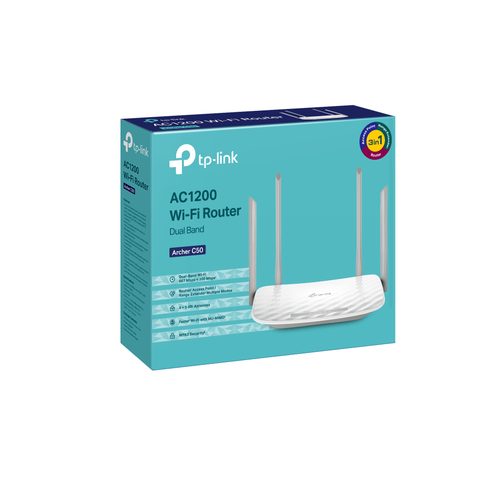  Router Wifi Băng Tần Kép TP-LINK Archer C50 