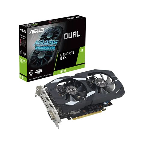  Card màn hình ASUS Dual GeForce GTX 1650 4GB GDDR6 EVO (DUAL-GTX1650-4GD6-P-EVO) 