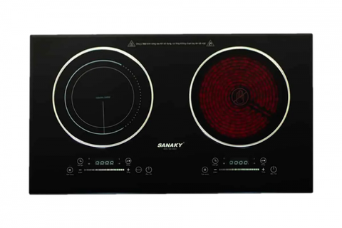  Bếp từ - hồng ngoại đôi SANAKY SNK-IHW44A 