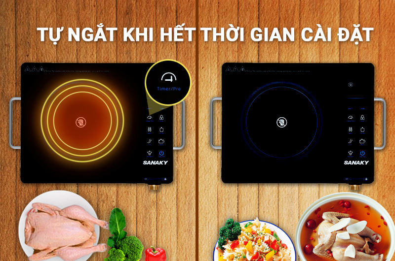 Chế độ hẹn giờ tiện lợi