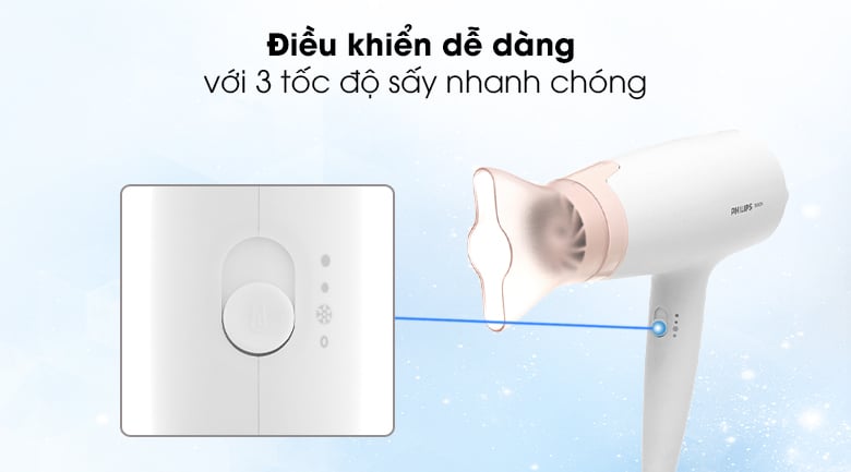 Điều khiển - Máy sấy tóc Philips BHD300/10