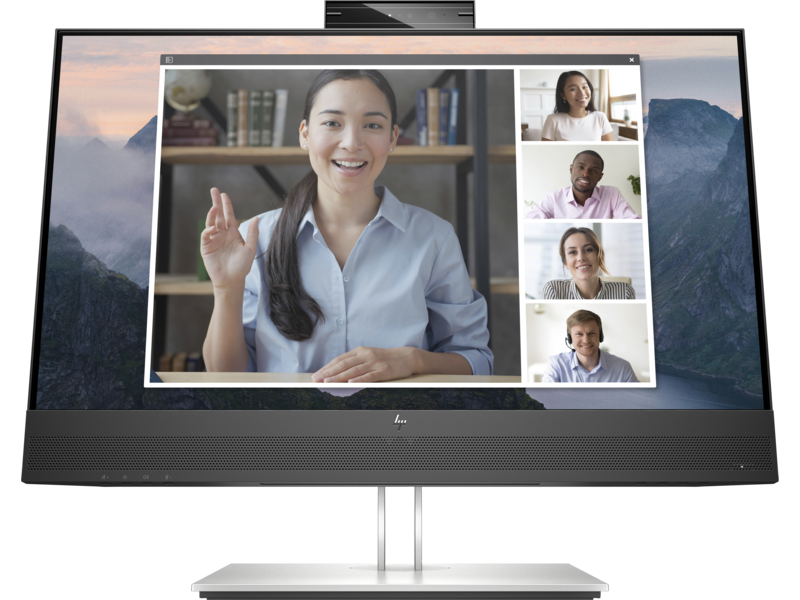 HP E24mv G4 FHD Conferencing Monitor Front Facing