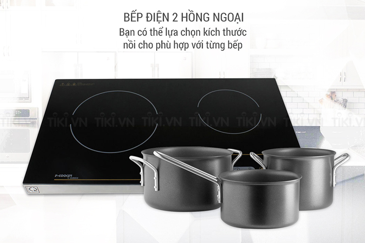 Bếp Điện Đôi Sanko F-Cooker