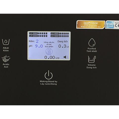  Máy lọc nước điện giải ion kiềm ROBOT IonPrince 910 