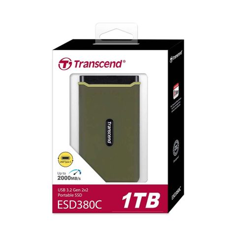  Ổ cứng SSD di động Transcend ESD380C USB 3.1 Gen2 Type C 