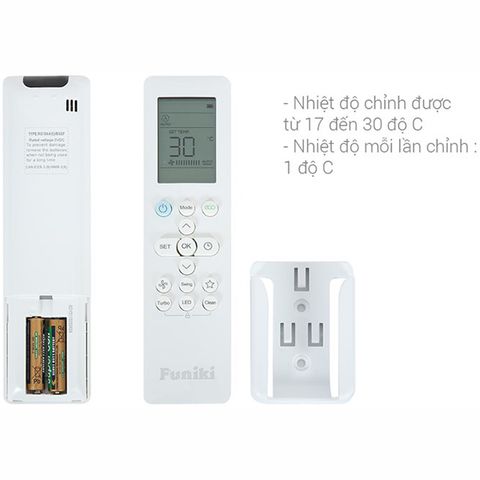  Máy lạnh FUNIKI Inverter HIC12TMU (1.5 HP) 