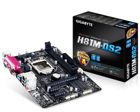  Mainboard GIGABYTE GA H81M-DS2 