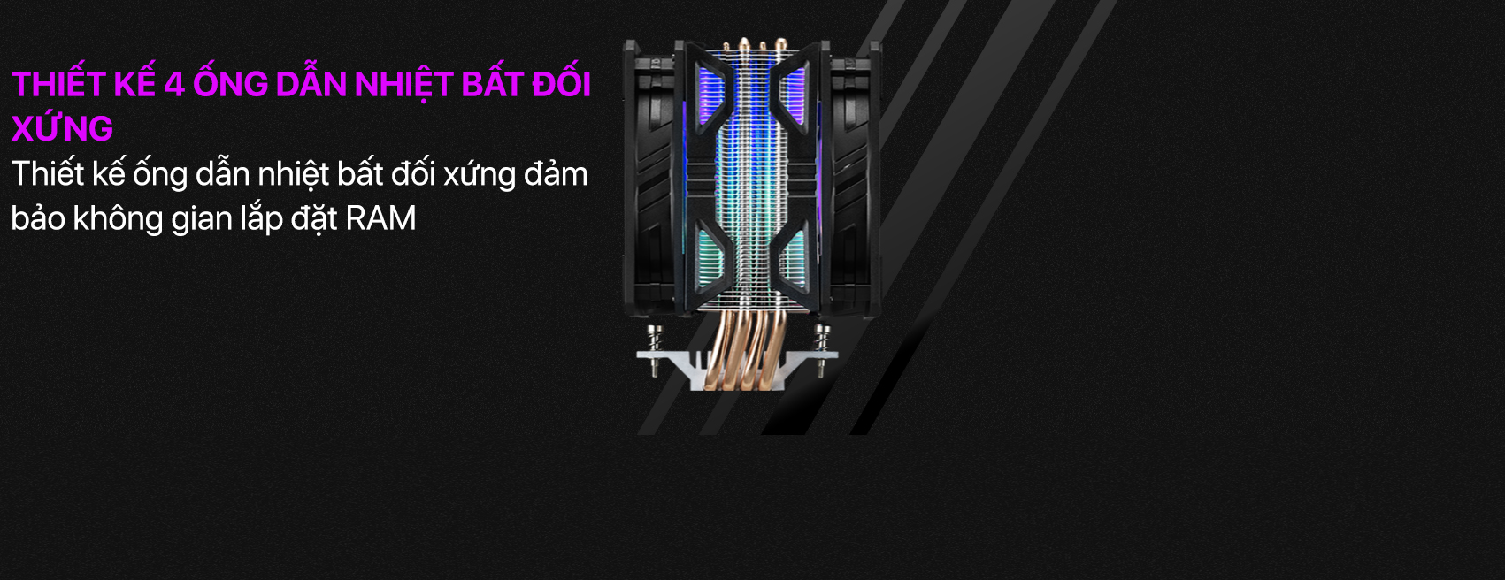 Tản nhiệt khí Cooler Master HYPER 212 ARGB TURBO