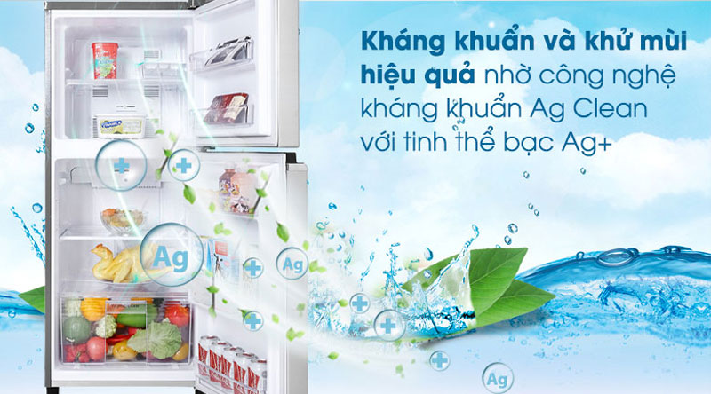 Tủ lạnh Panasonic Inverter 170 lít NR-BA190PPVN - Công nghệ kháng khuẩn Ag Clean