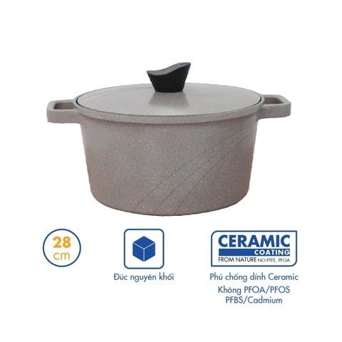  Nồi nấu Levante đáy từ KOREA KING KP-28LI 