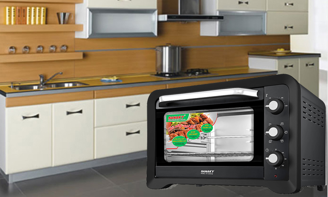 Lò nướng Sanaky VH-809S2D tùy chỉnh dễ dàng
