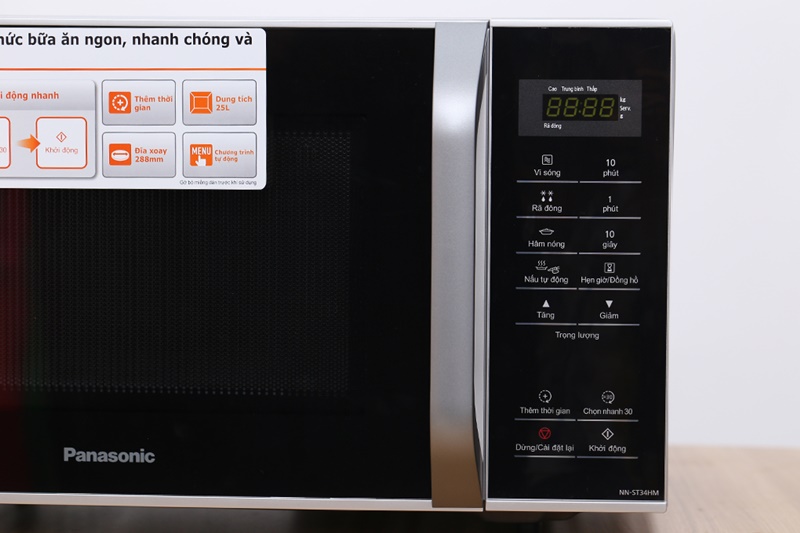 Lò vi sóng Panasonic 25 lít NN-ST34HMYUE
