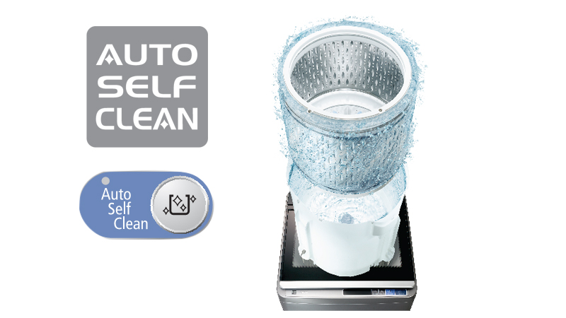 Chức năng tự động vệ sinh lồng giặt Chức năng tự động vệ sinh lồng giặt