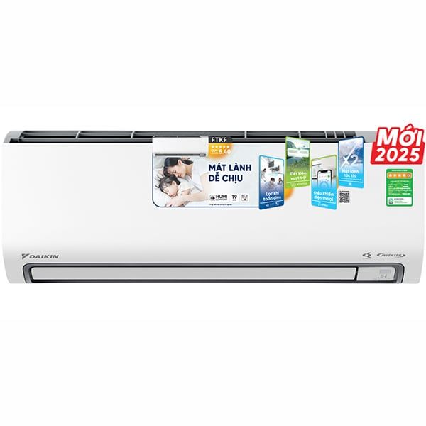  Máy lạnh DAIKIN Inverter FTKF25ZVMV (1 HP) 