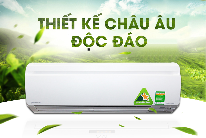 Sở hữu thiết kế sang trọng, máy lạnh Daikin FTKS25GVMV hứa hẹn sẽ đem lại vẻ hiện đại cho căn phòng của bạn