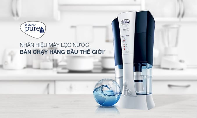 Máy lọc nước Pureit Excella là nhãn hiệu bán chạy hàng đầu thế giới