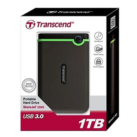  Ổ cứng HDD di động Transcend 1TB 25M3 