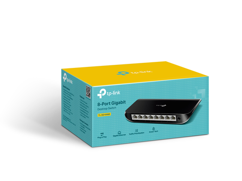  Switch 8 port Gigabit TP-LINK TL-SG1008D 