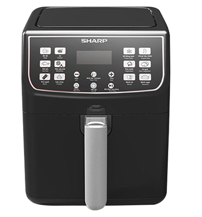  Nồi chiên không dầu SHARP KF AF55EV-BK 