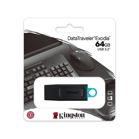  USB Kingston DataTraveler Exodia 64GB - DTX/64GB 