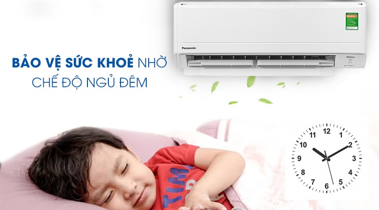 Chế độ ngủ đêm tự điều chỉnh nhiệt độ 