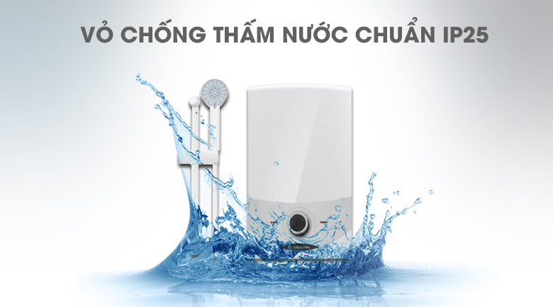 Lớp vỏ chống thấm IP25 - Máy nước nóng Ariston SM45E-VN