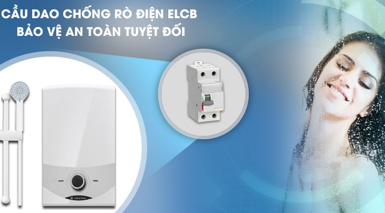 Chức năng ELCB - Máy nước nóng Ariston SM45E-VN